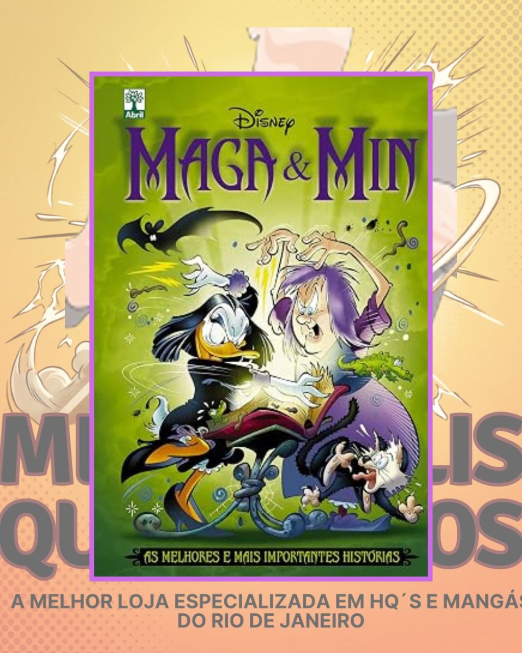Maga & Min ( Capa Dura ) Editora Abril