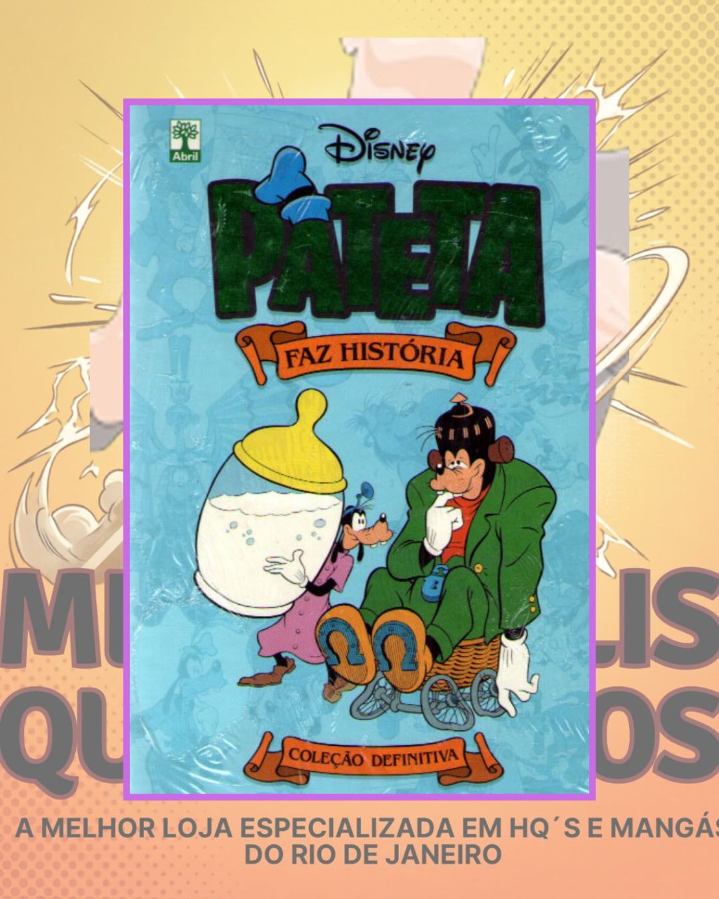 Pateta Faz História - Dr. Frankenstein ( Capa Dura ) Editora Abril