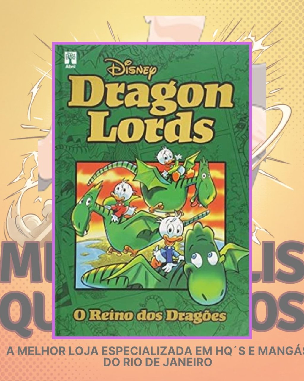 Dragon Lords - O Reino dos Dragões ( Capa Dura ) Editora Abril