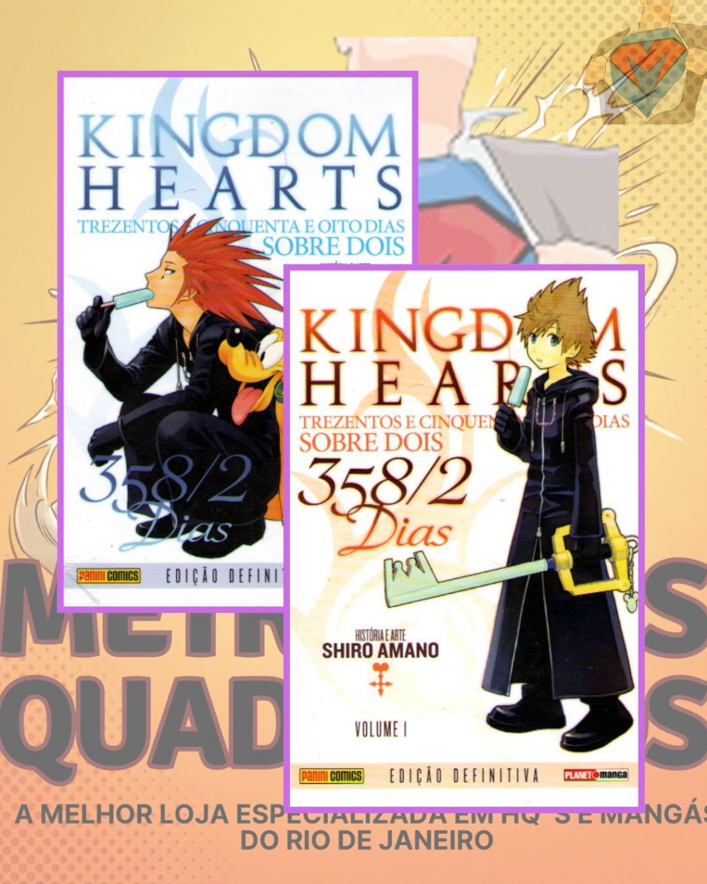 Kingdom Hearts: 358/2 Dias - Edição Definitiva Volumes 1 e 2