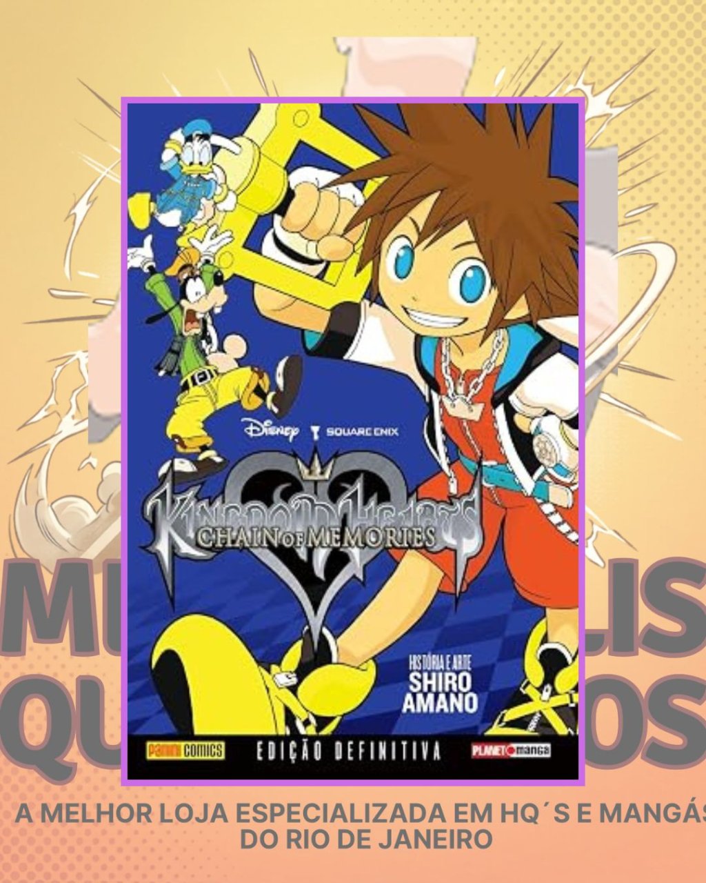 Kingdom Hearts: Chain Of Memories ( Capa Dura )