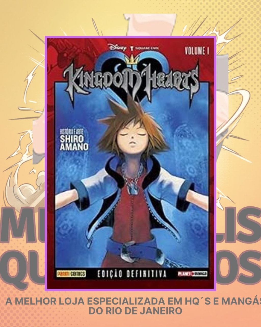 Kingdom Hearts Volume 1 ( Capa Dura ) 