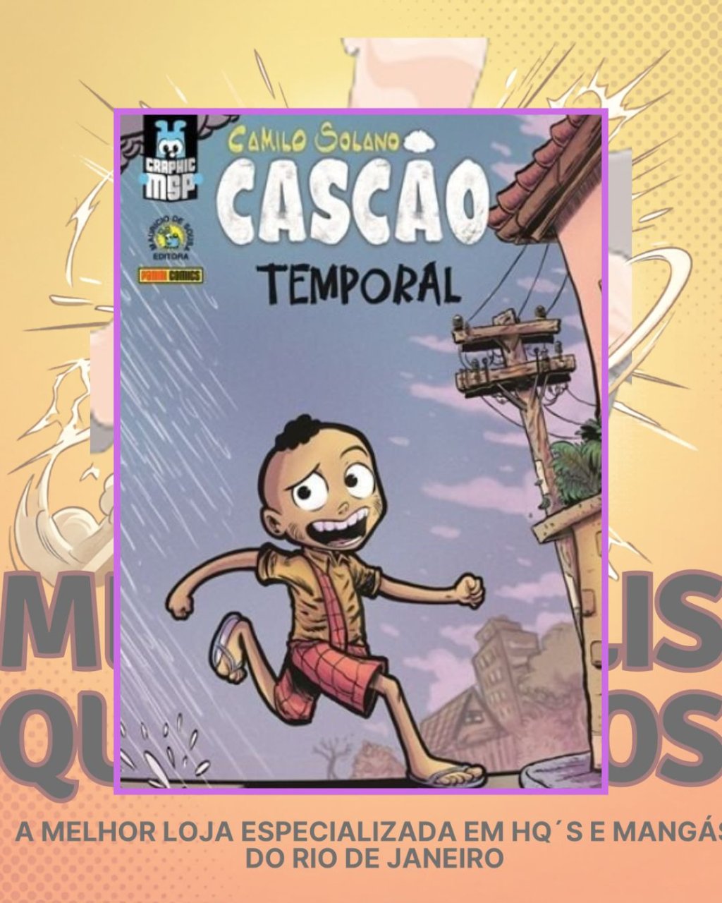 Graphic MSP: Cascão Vol. 01 - Temporal ( Capa Dura )