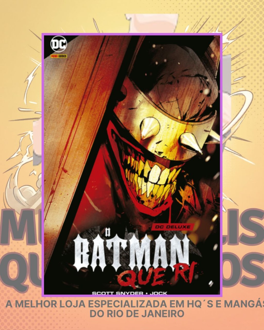 Batman Que Ri, O ( Capa Dura )