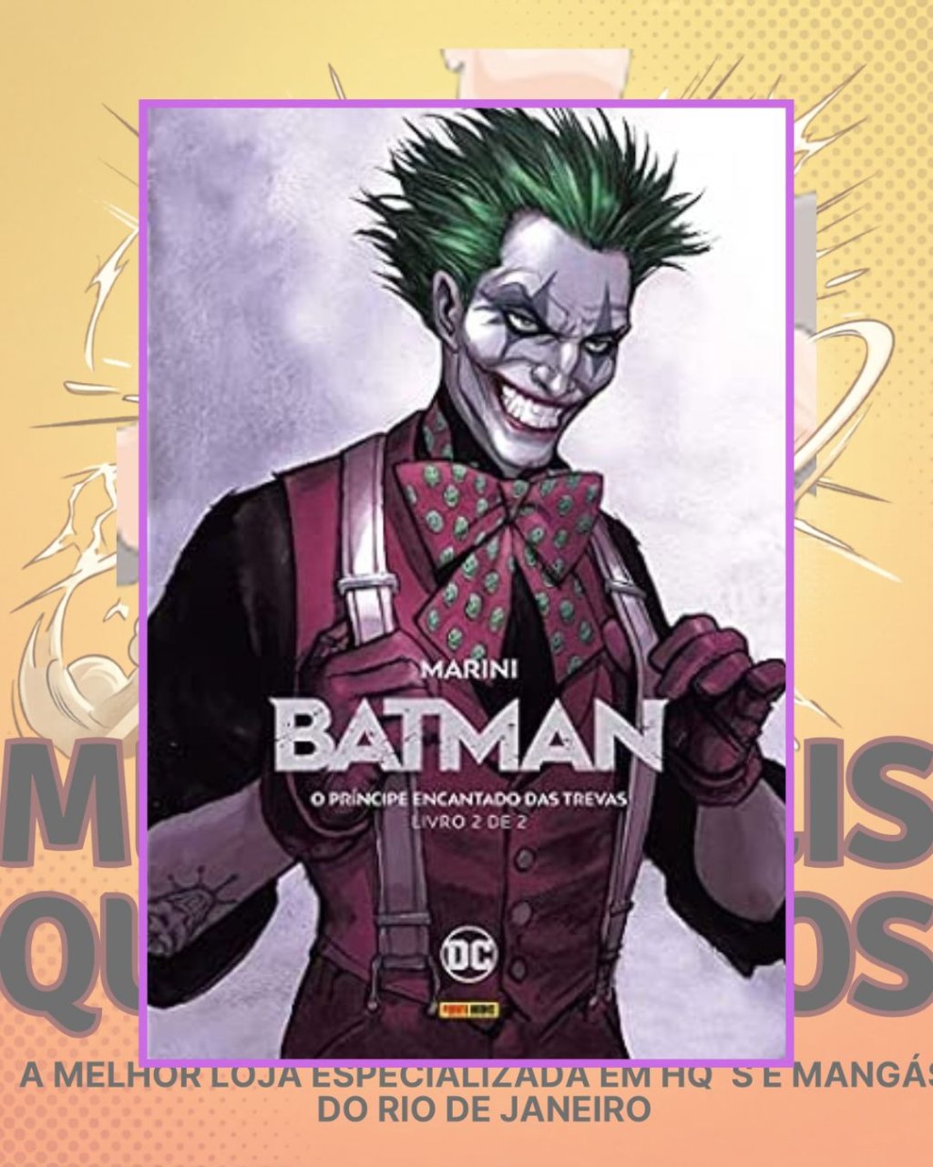 Batman: o Príncipe Encantado das Trevas - Volume 2 de 2 ( Capa Dura )