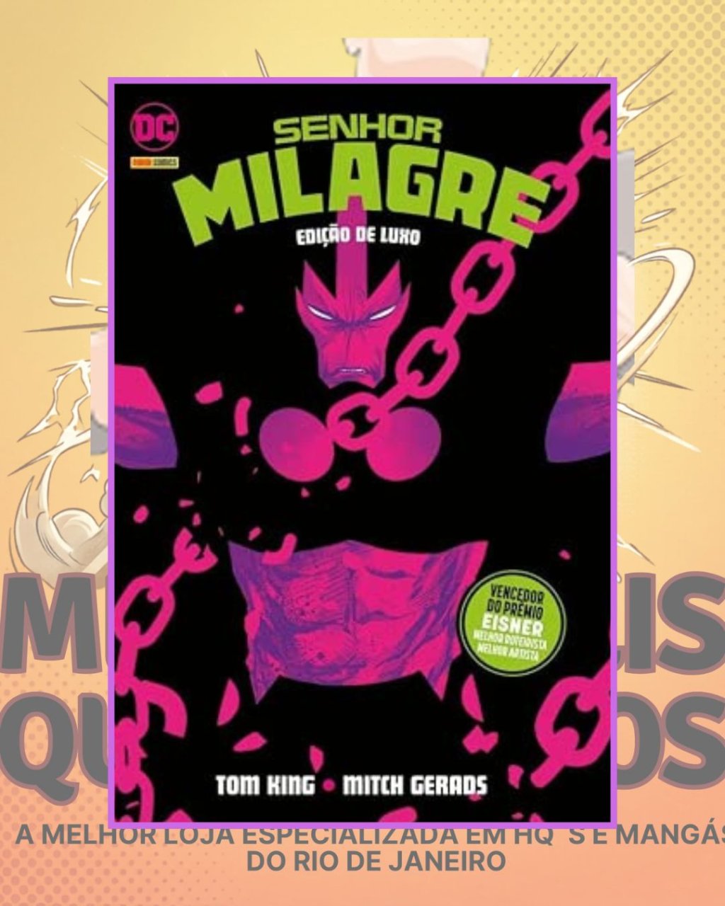 Senhor Milagre - Edição de Luxo ( Capa Dura )