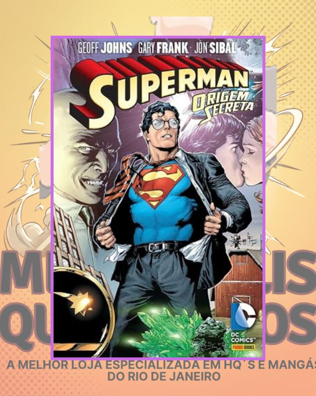 Superman - Origem Secreta - Volume 1 ( Capa Dura )