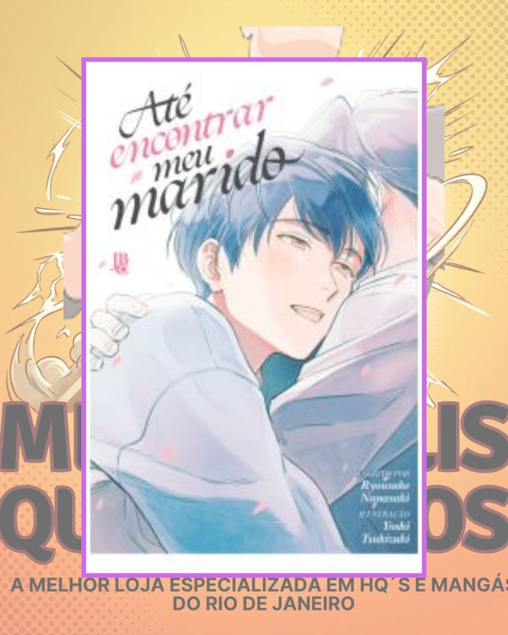 Até Encontrar Meu Marido ( R. Nanasaki & Y. Tsukizuki ) - Capa Dura - Editora JBC