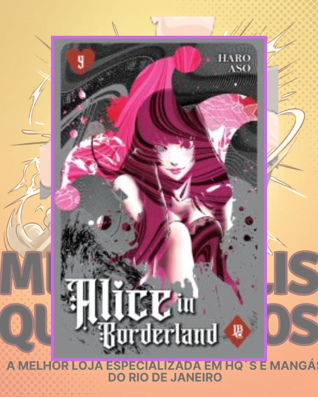 Alice in Borderland Nº 09 ( Haro Aso ) Editora JBC