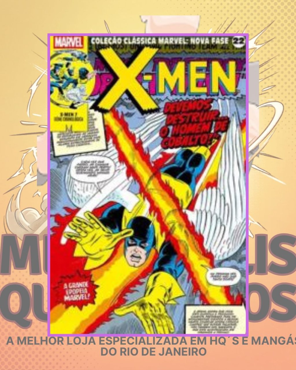 Coleção Clássica Marvel: Nova Fase Vol. 22 - X-Men Nº 07