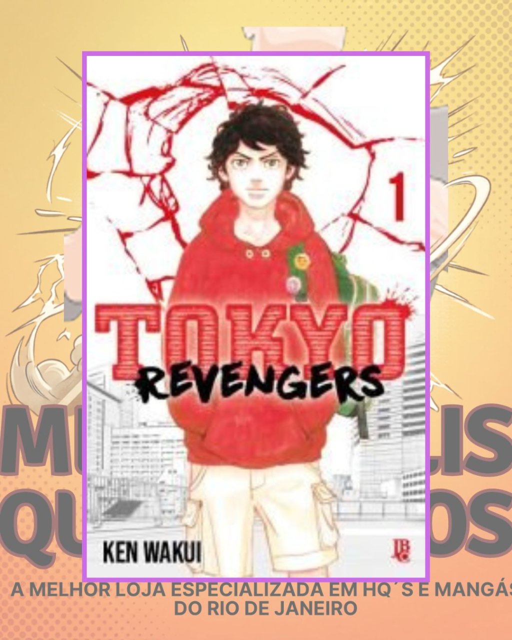 Tokyo Revengers Nº 1 ( Ken Wakui ) Editora JBC