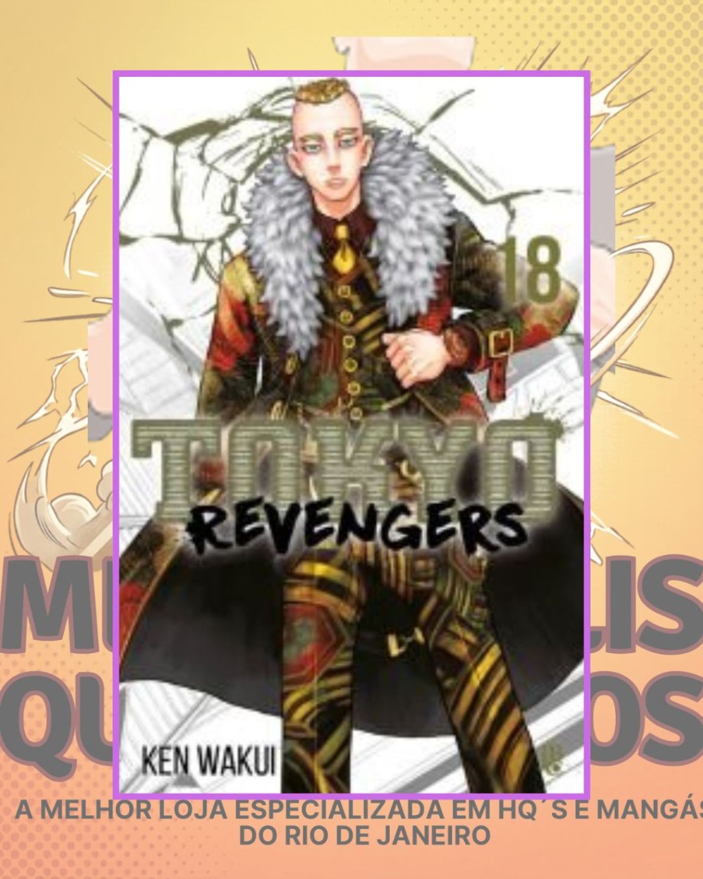 Tokyo Revengers Nº 18 ( Ken Wakui ) Editora JBC