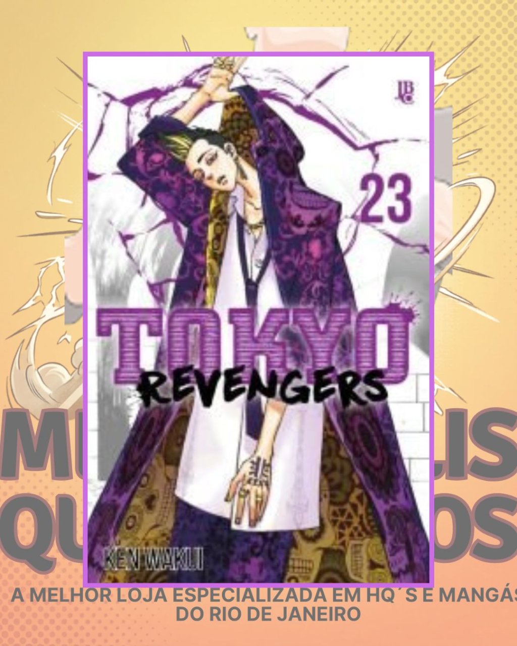 Tokyo Revengers Nº 23 ( Ken Wakui ) Editora JBC