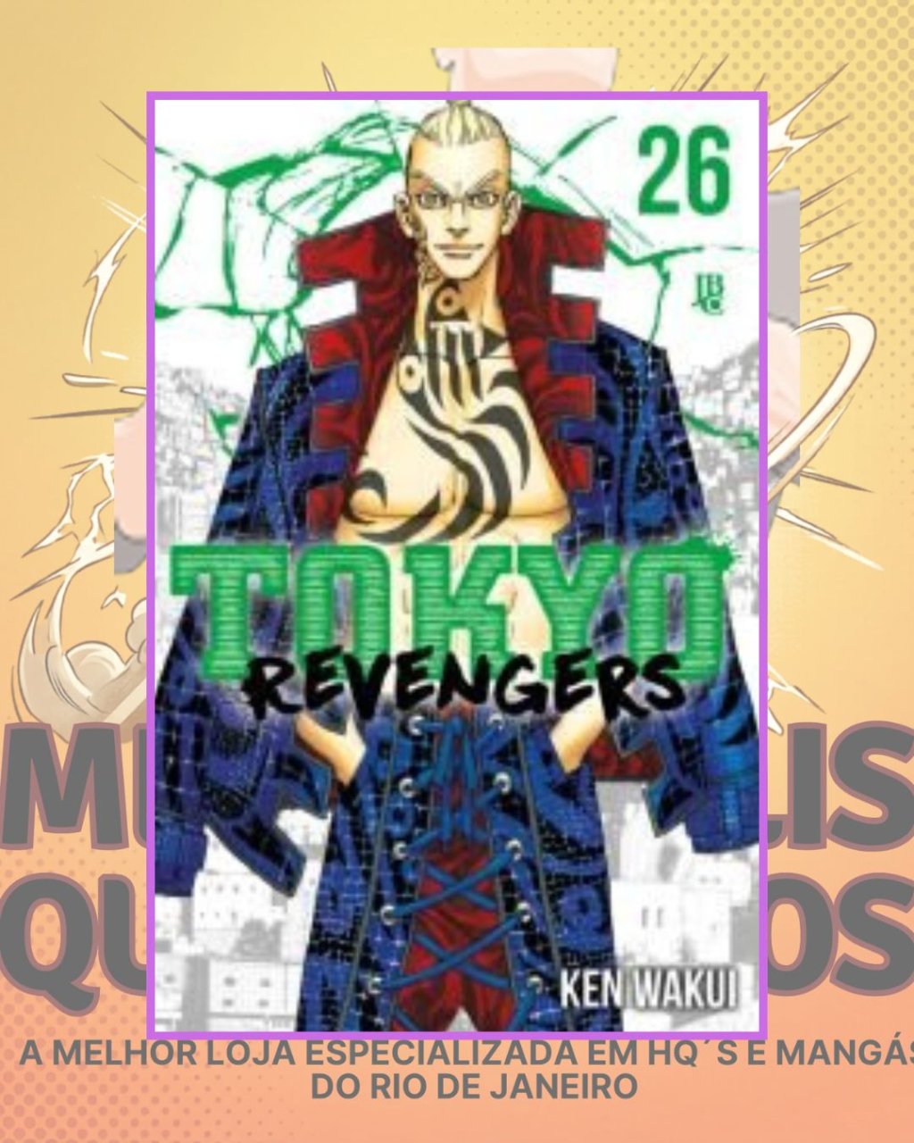 Tokyo Revengers Nº 26 ( Ken Wakui ) Editora JBC
