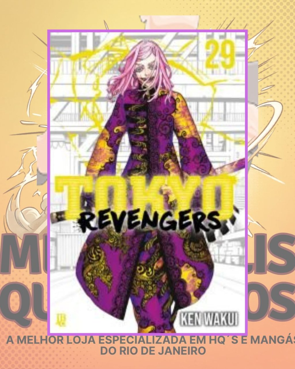 Tokyo Revengers Nº 29 ( Ken Wakui ) Editora JBC