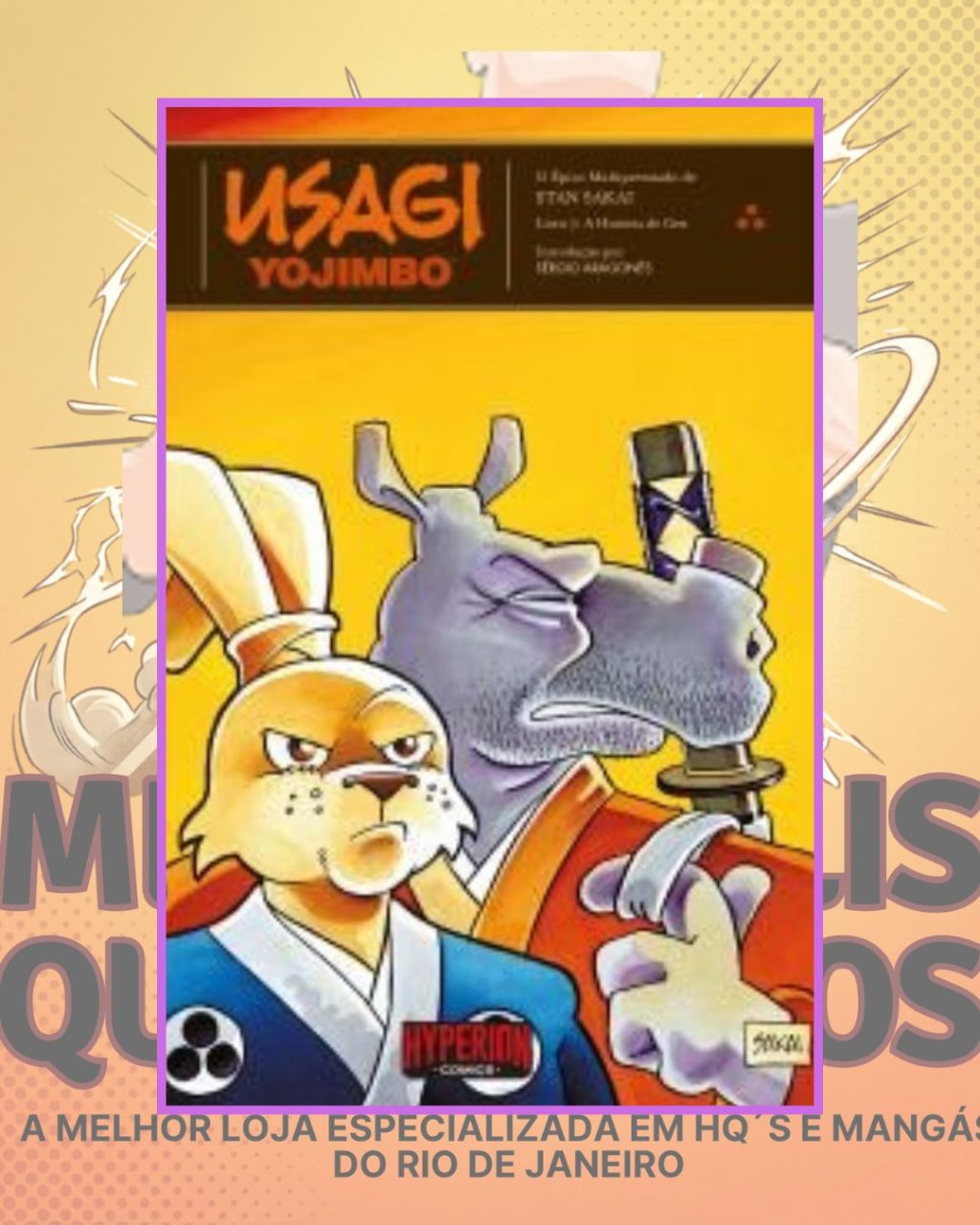 Usagi Yojimbo Vol. 7 - Editora Hyperion