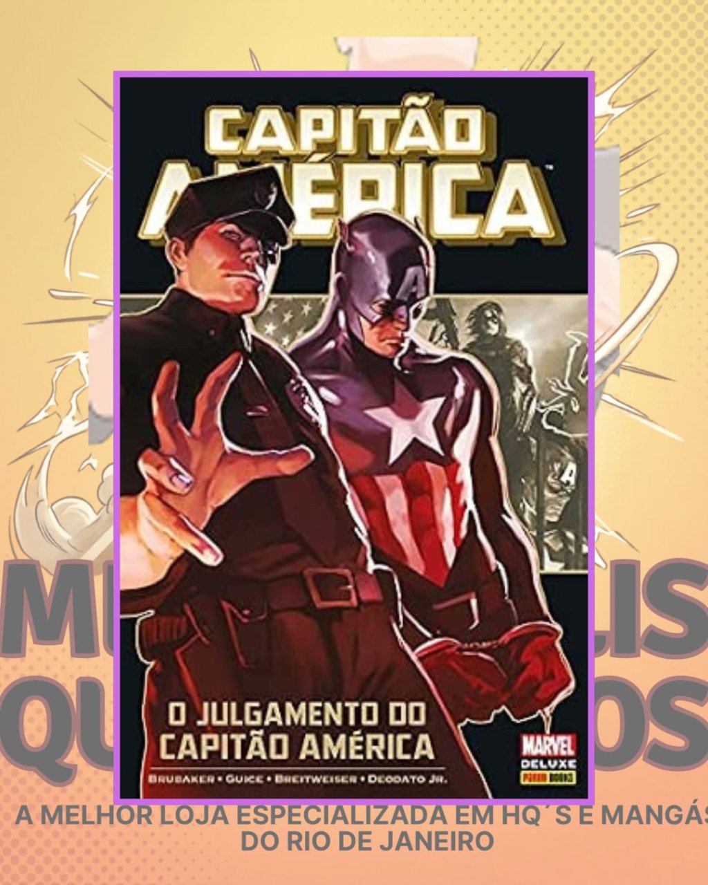 Capitão América: O Julgamento do Capitão América ( Capa Dura )