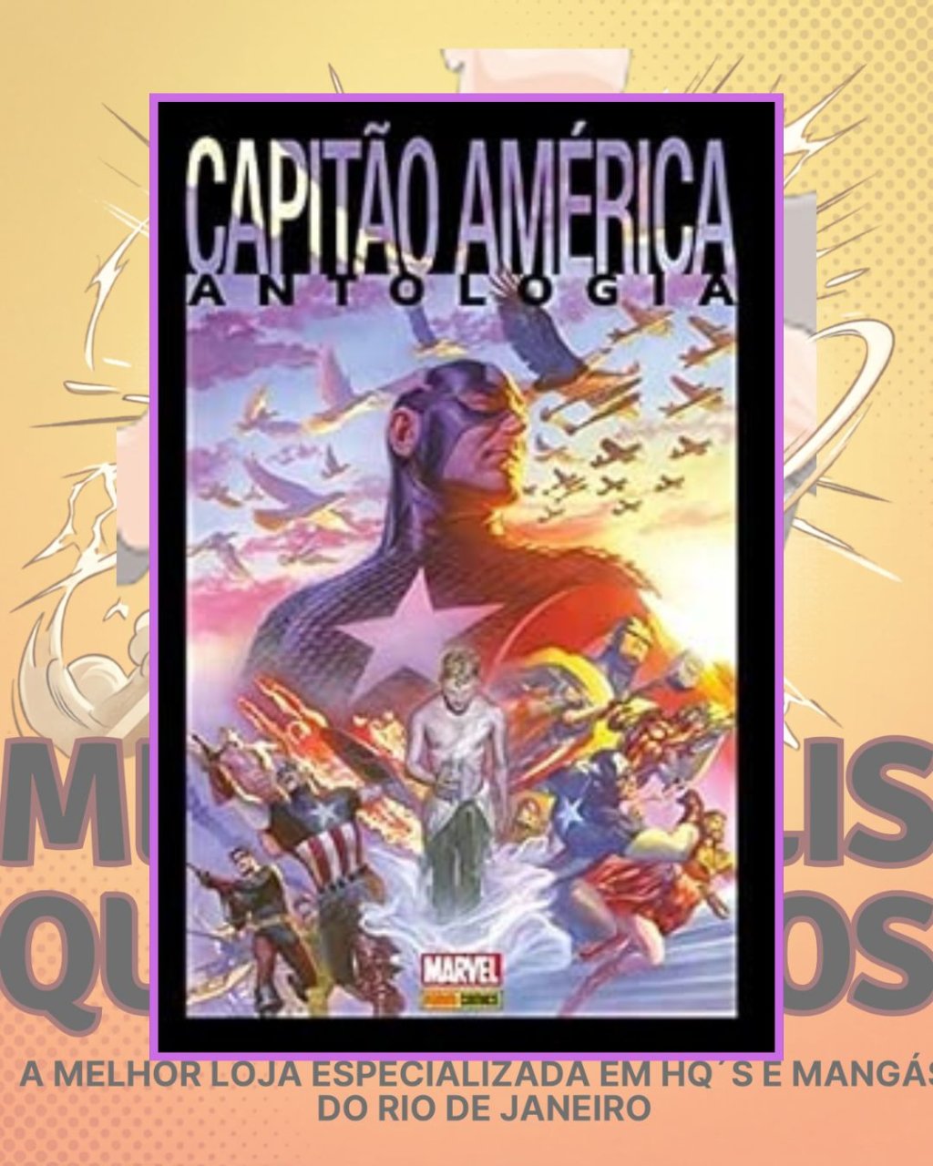 Capitão América: Antologia ( Capa Dura )