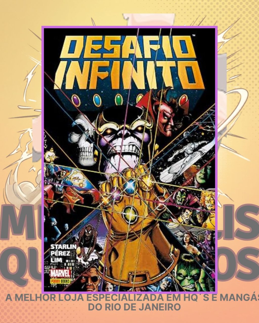 Desafio Infinito ( Capa Dura )