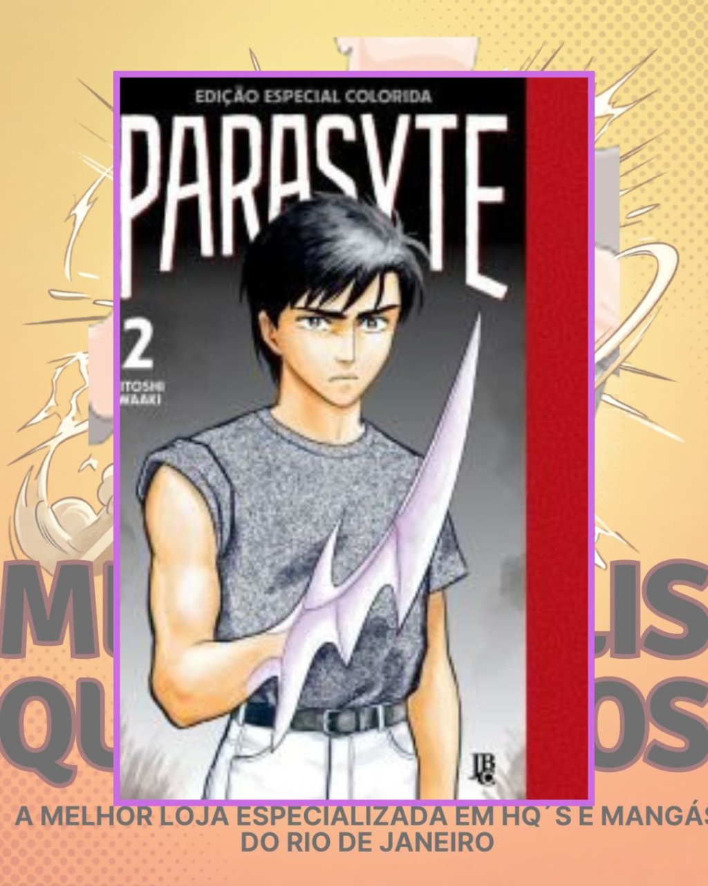 Parasyte Nº 2 - Edição Especial Colorida ( Hitoshi Iwaaki ) Editora JBC