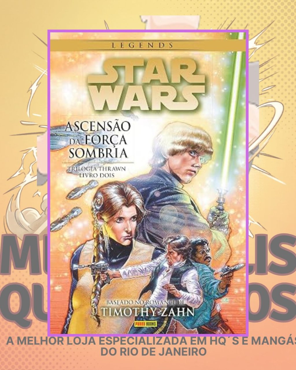 Star Wars Legends: a Trilogia Thrawn 2: A Ascensão da Força Sombria ( Capa Dura )