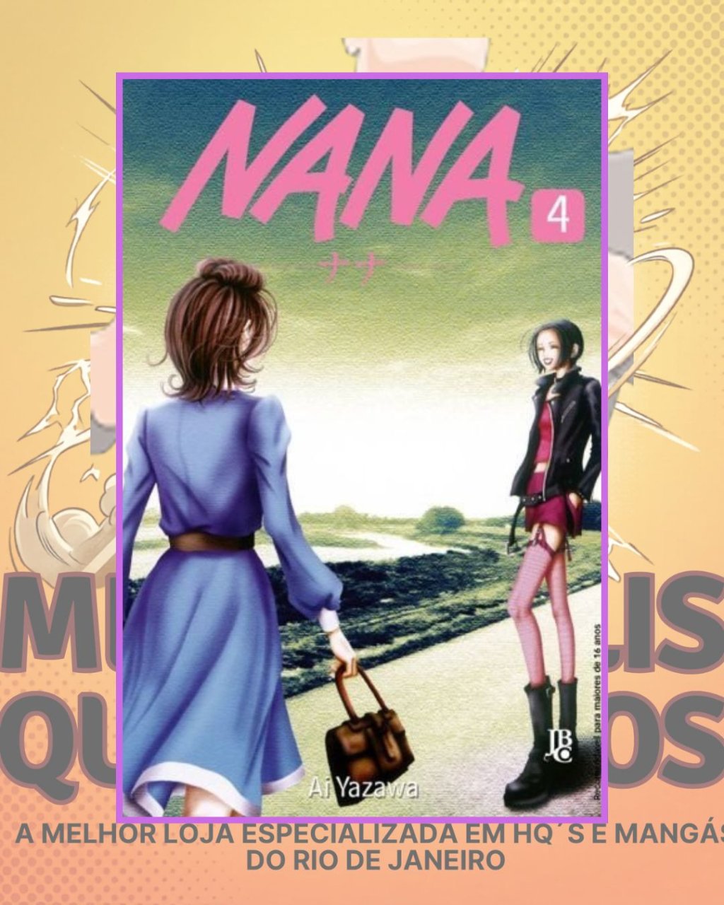 Nana Nº 04 ( Ai Yazawa ) Editora JBC