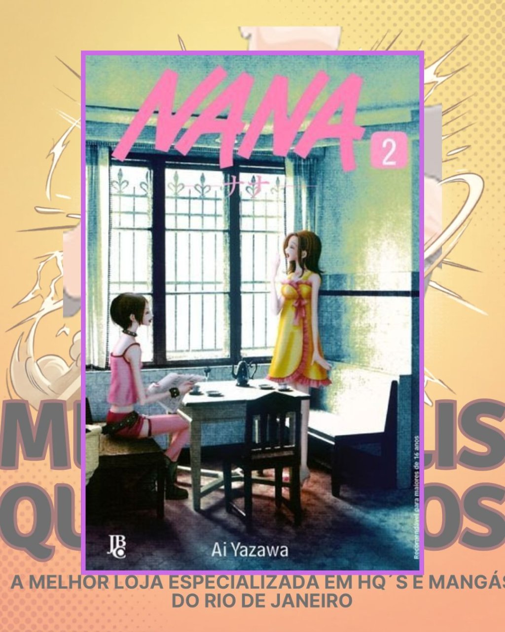 Nana Nº 02 ( Ai Yazawa ) Editora JBC