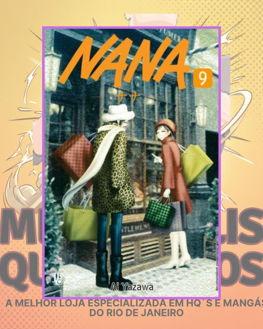 Nana Nº 09 ( Ai Yazawa ) Editora JBC