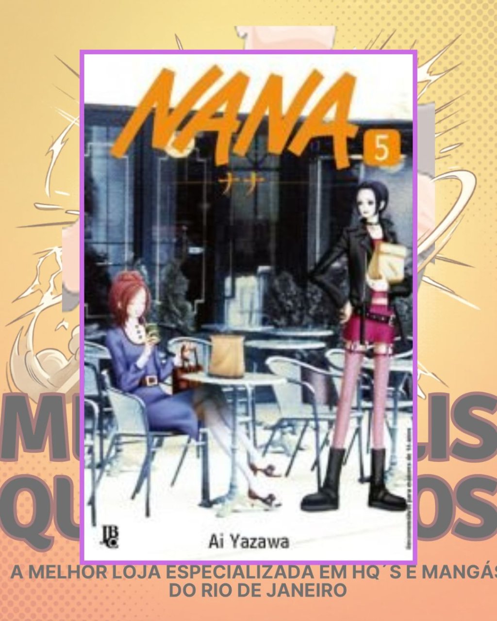 Nana Nº 05 ( Ai Yazawa ) Editora JBC