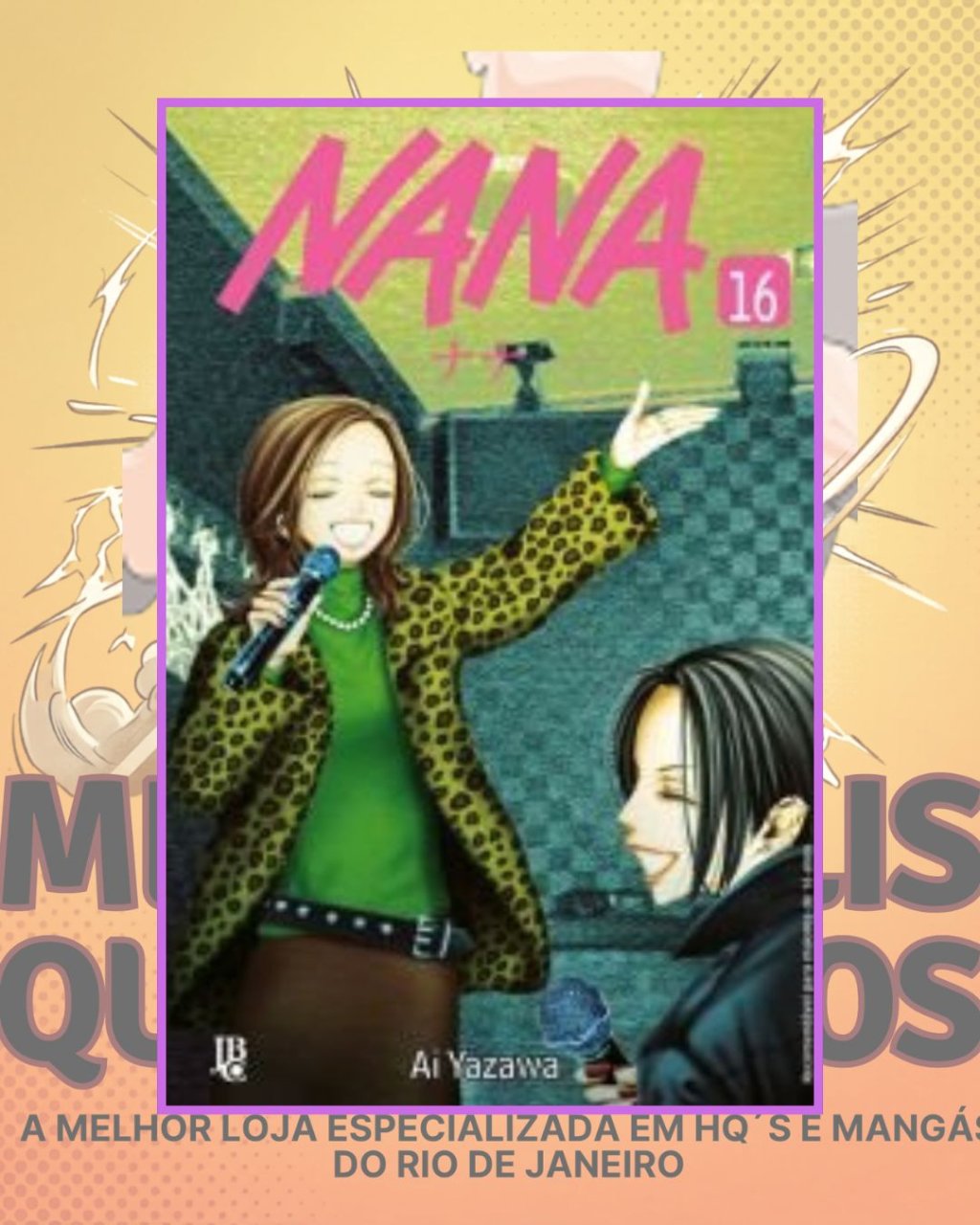 Nana Nº 16 ( Ai Yazawa ) Editora JBC