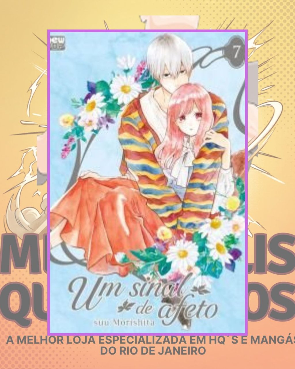 Um Sinal de Afeto Nº 07 ( Suu Morishita ) Editora New Pop