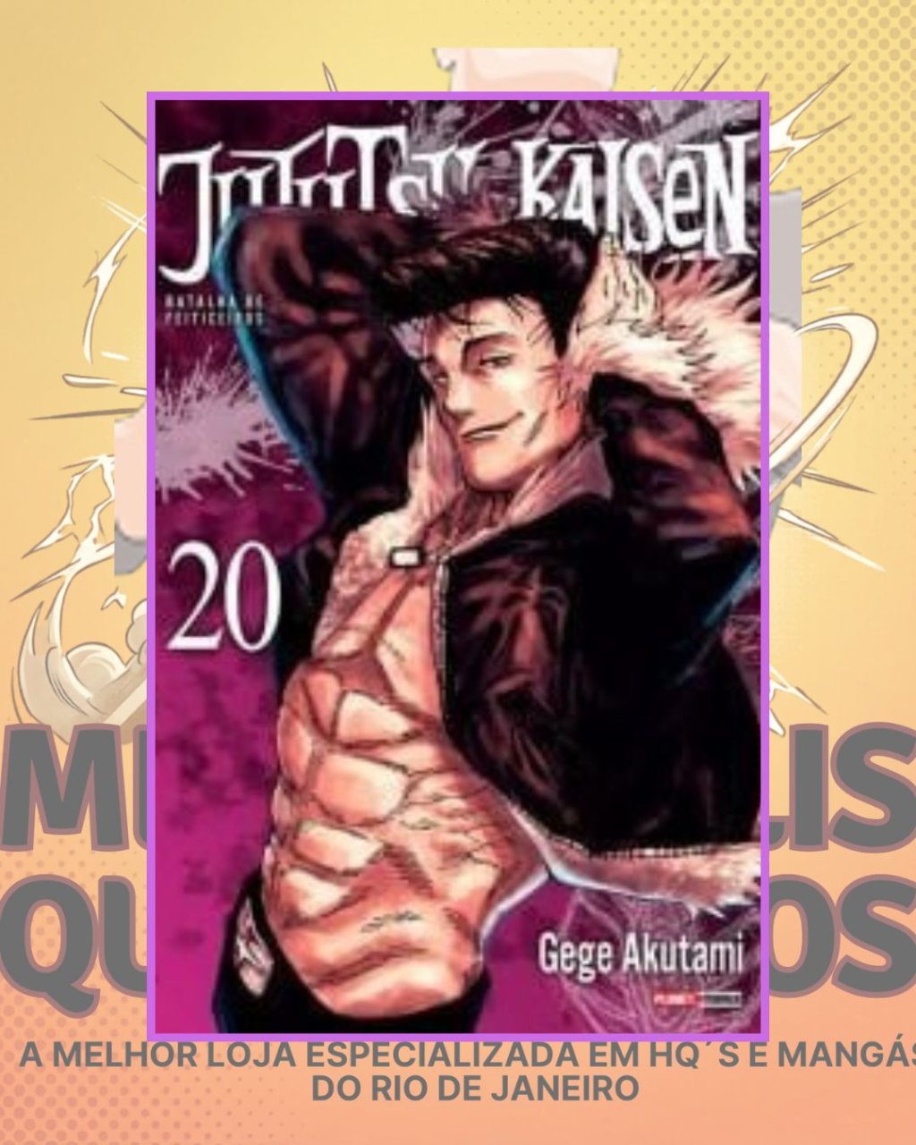 Jujutsu Kaisen - Batalha de Feiticeiros Nº 20 ( Gege Akutami )