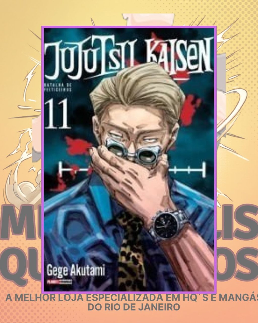 Jujutsu Kaisen - Batalha de Feiticeiros Nº 11 ( Gege Akutami )