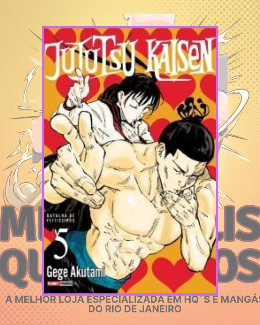 Jujutsu Kaisen - Batalha de Feiticeiros Nº 5 ( Gege Akutami )