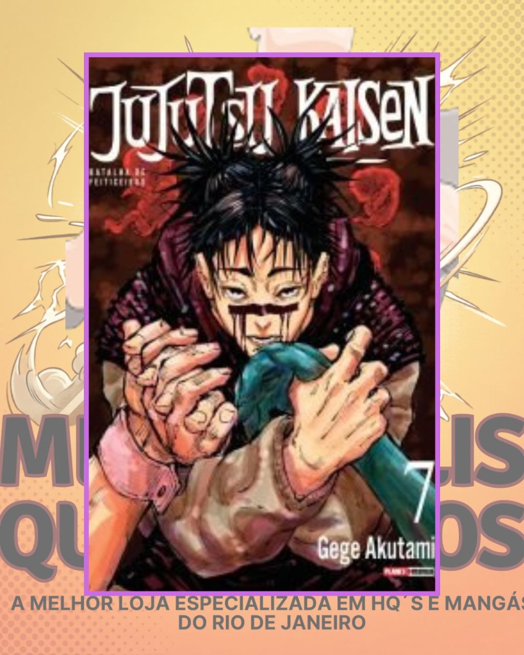 Jujutsu Kaisen - Batalha de Feiticeiros Nº 7 ( Gege Akutami )