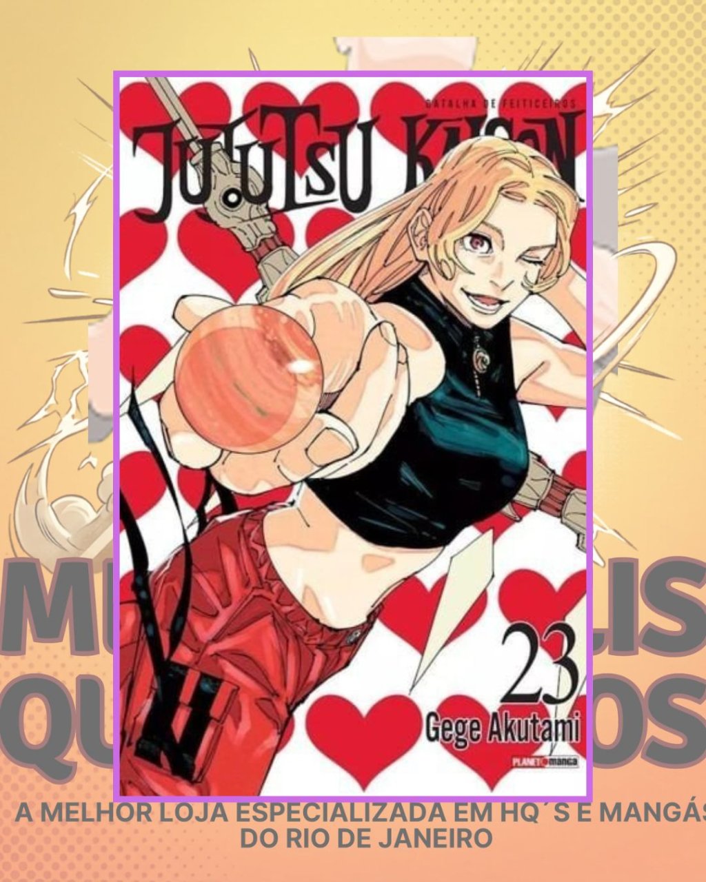 Jujutsu Kaisen - Batalha de Feiticeiros Nº 23 ( Gege Akutami )