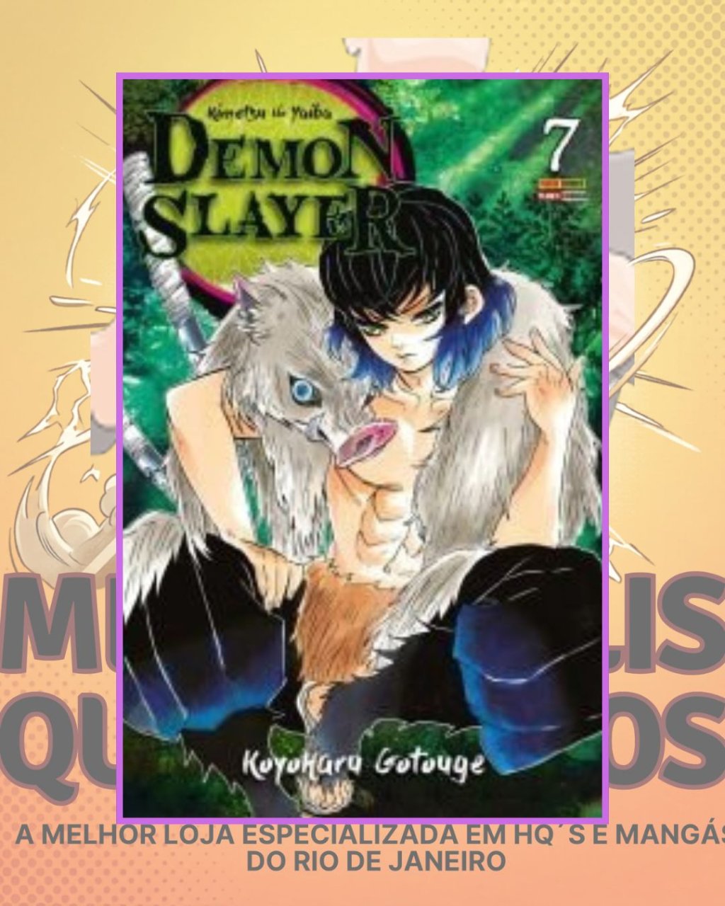 Demon Slayer: Kimetsu No Yaiba Nº 07 ( Koyoharu Gotouge )