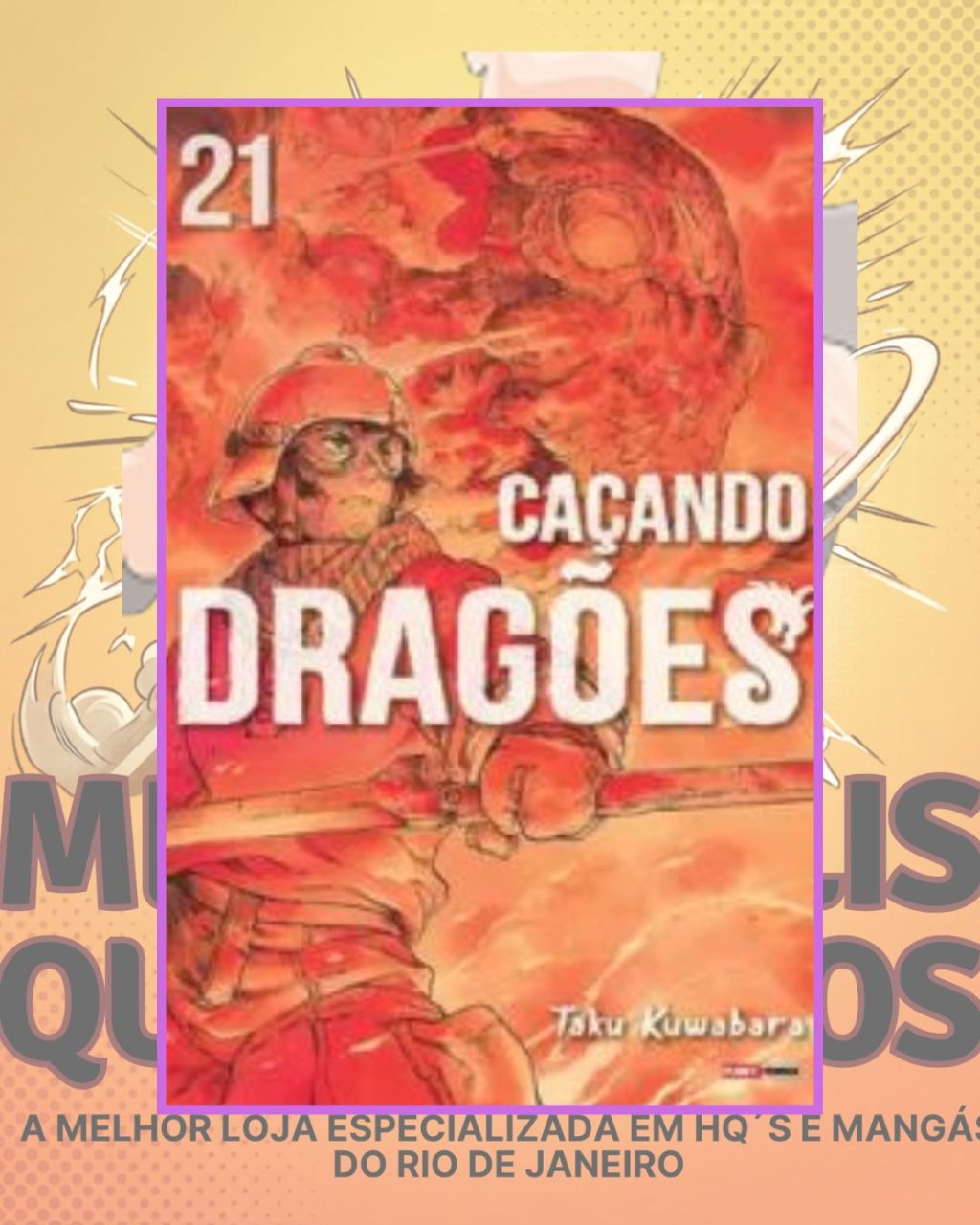 Caçando Dragões Nº 21 ( Taku Kuwabara )