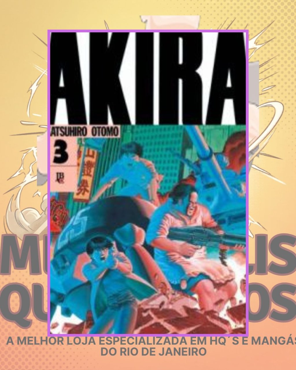 Akira Volume 3 - Editora JBC