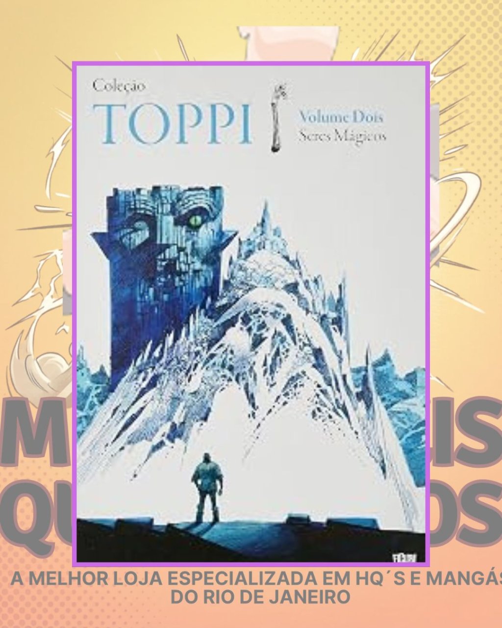Coleção Toppi Volume 2 - Seres Mágicos ( Capa Dura ) Editora Figura