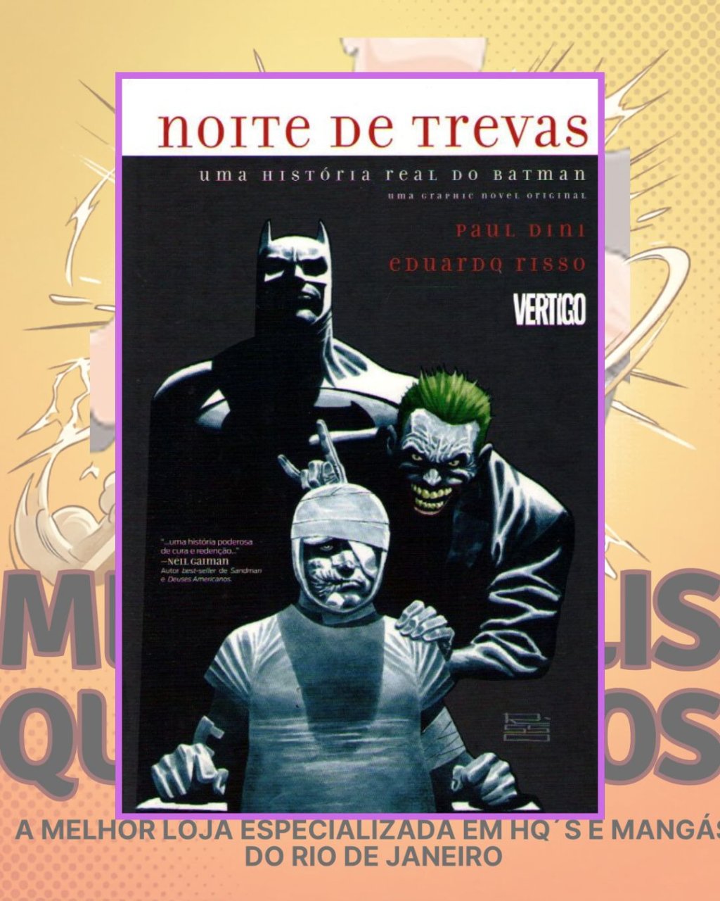 Noite de Trevas: Uma História Real do Batman ( Capa Dura )