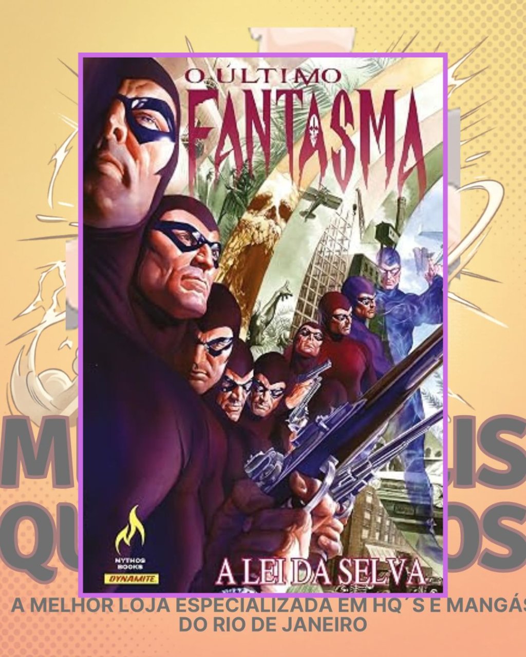 O Último Fantasma : A Lei da Selva ( Capa Dura ) Editora MYthos