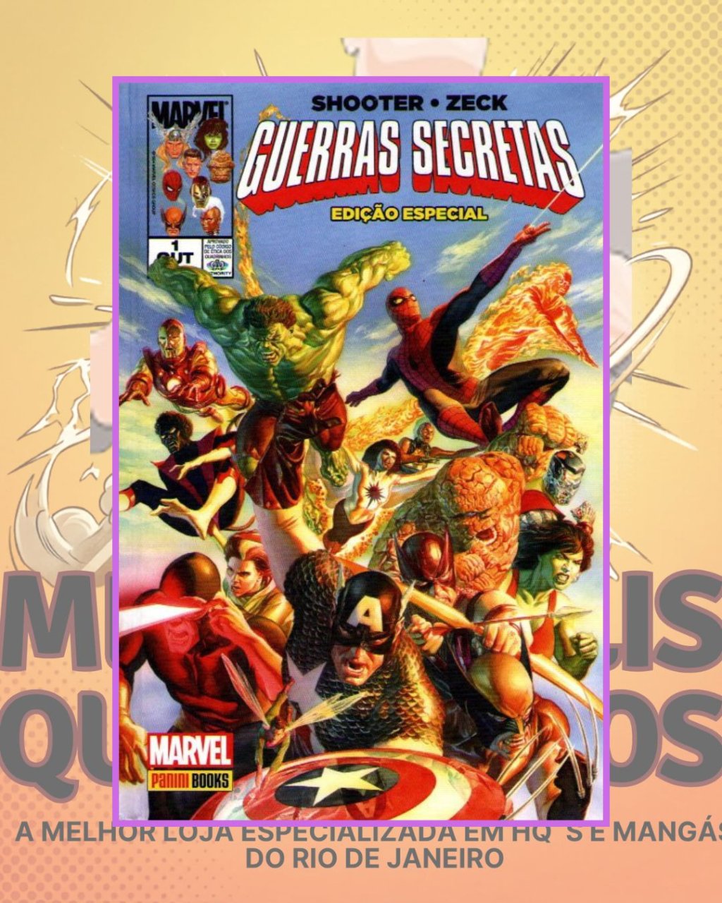 Guerras Secretas Edição Especial ( Capa Dura )