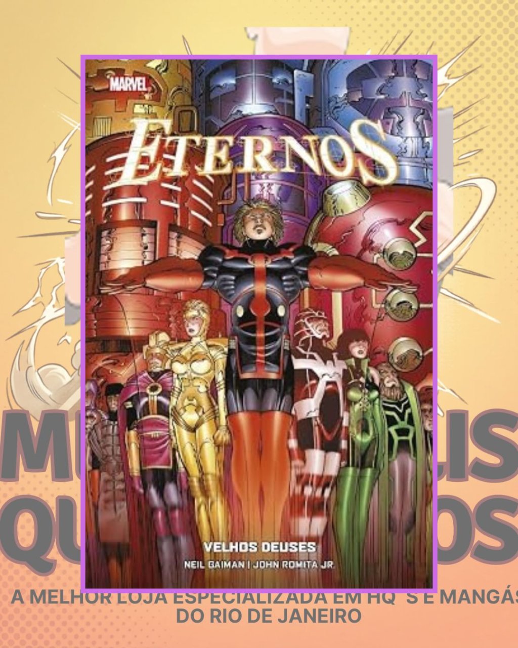 Eternos - Velhos Deuses ( Capa Dura )