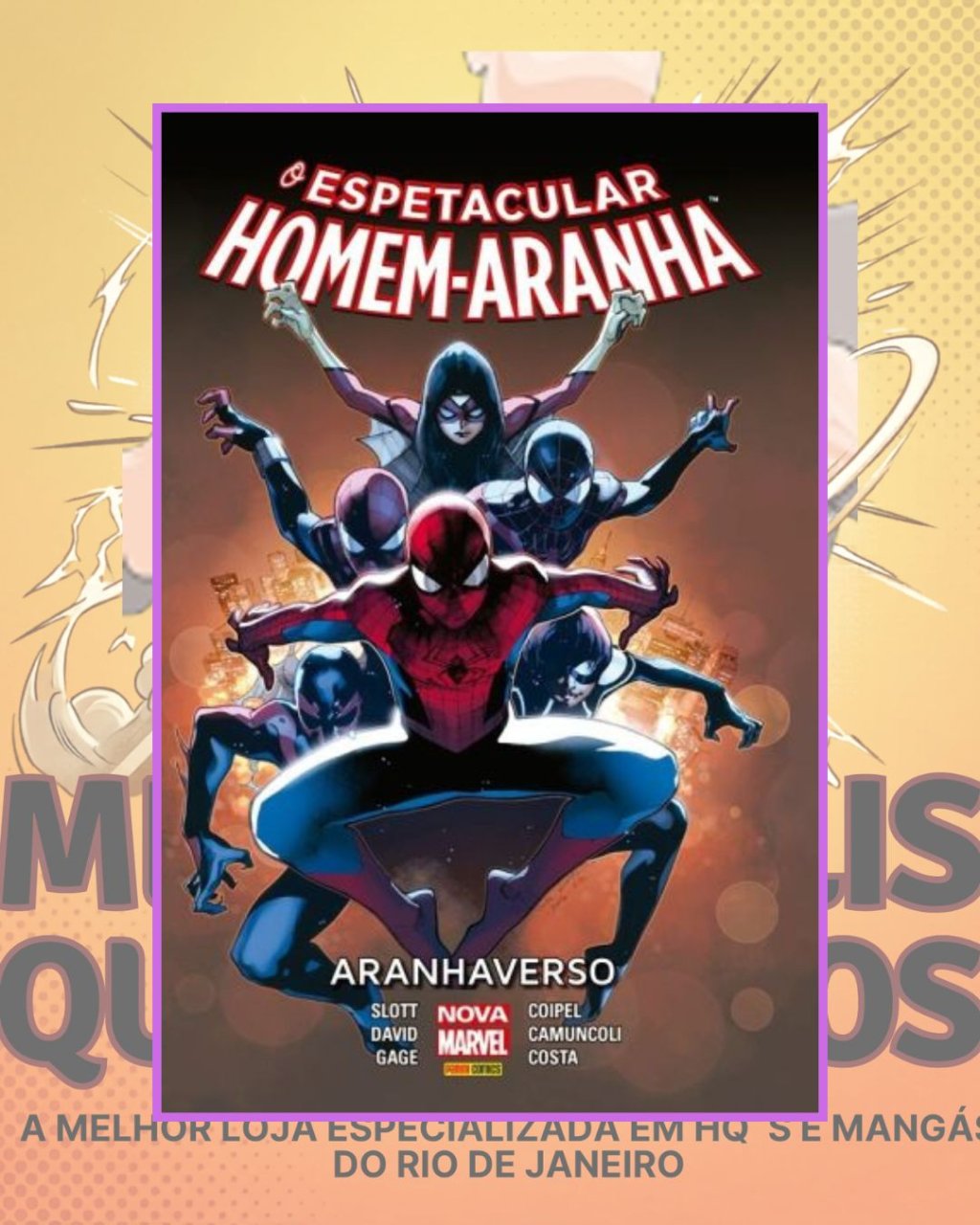O Espetacular Homem Aranha: Aranhaverso ( Capa Dura )