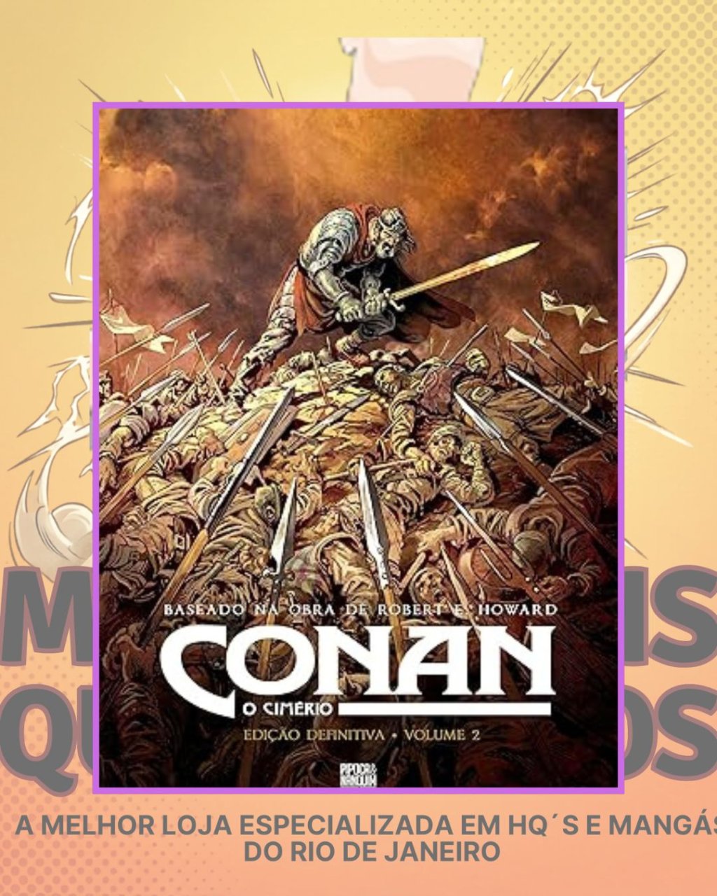 Conan, o Cimério Edição Definitiva Volume 2 ( Capa Dura ) - Editora Pipoca & Nanquim