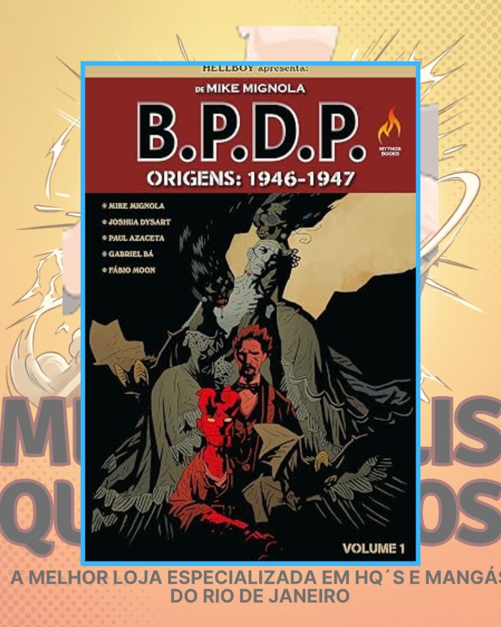 Hellboy Origens 1946-1947 - Editora Mythos