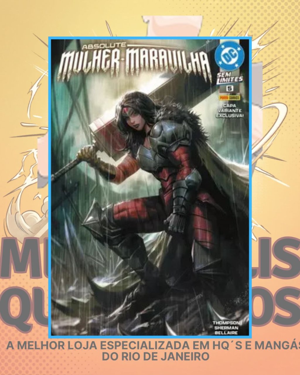 Absolute Mulher Maravilha Nº 5 - Capa Variante