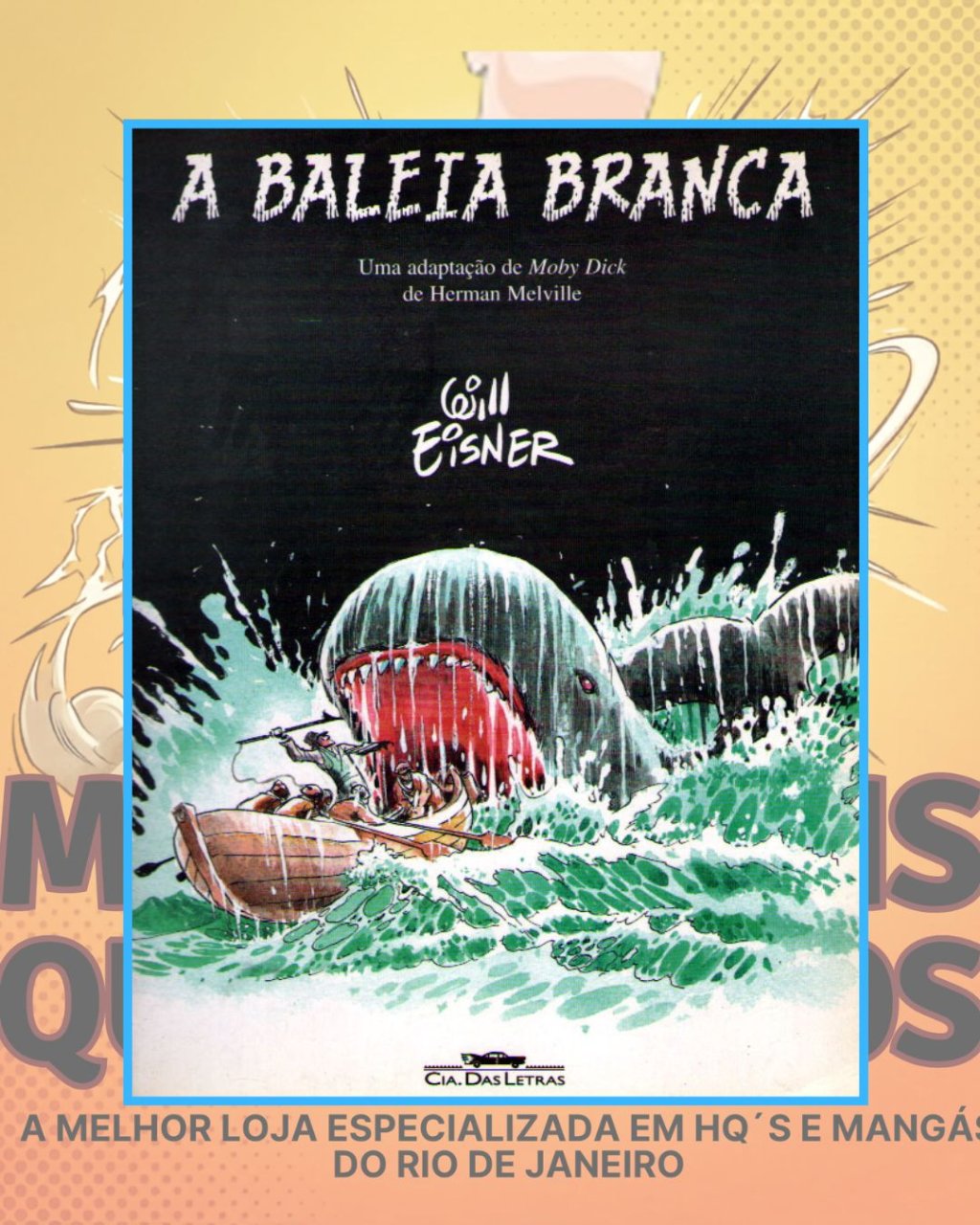 A Baleia Azul - Will Eisner - Editora Cia das Letras