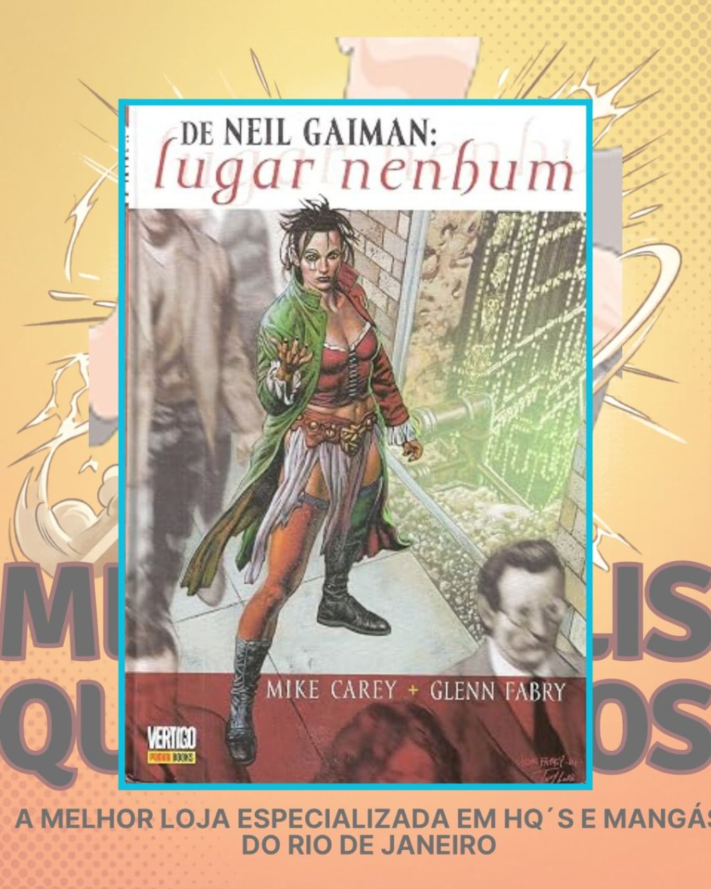 Lugar Nenhum de Neil Gaiman ( Capa Dura )
